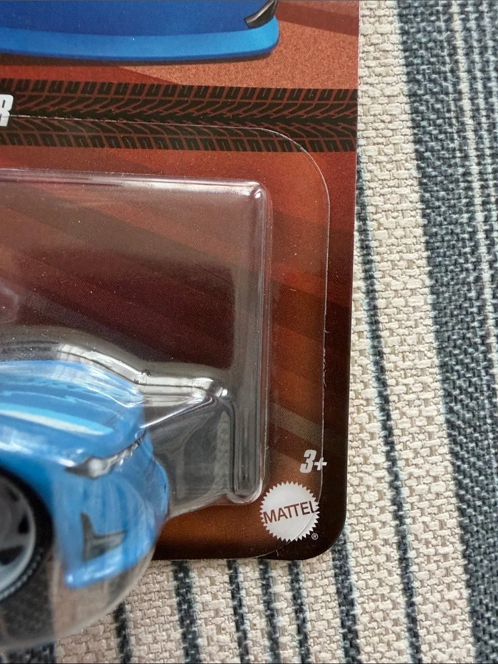 Mattel Disney Pixar Cars Cam Spinner Blue Die-Cast Racer. New.